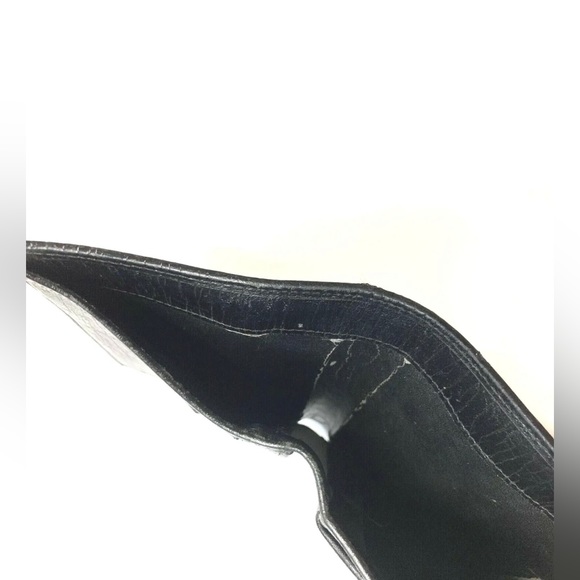 GUCCI BAMBOO GUCCISSIMA GG CANVAS LEATHER WALLET Vintage - Picture 10 of 12